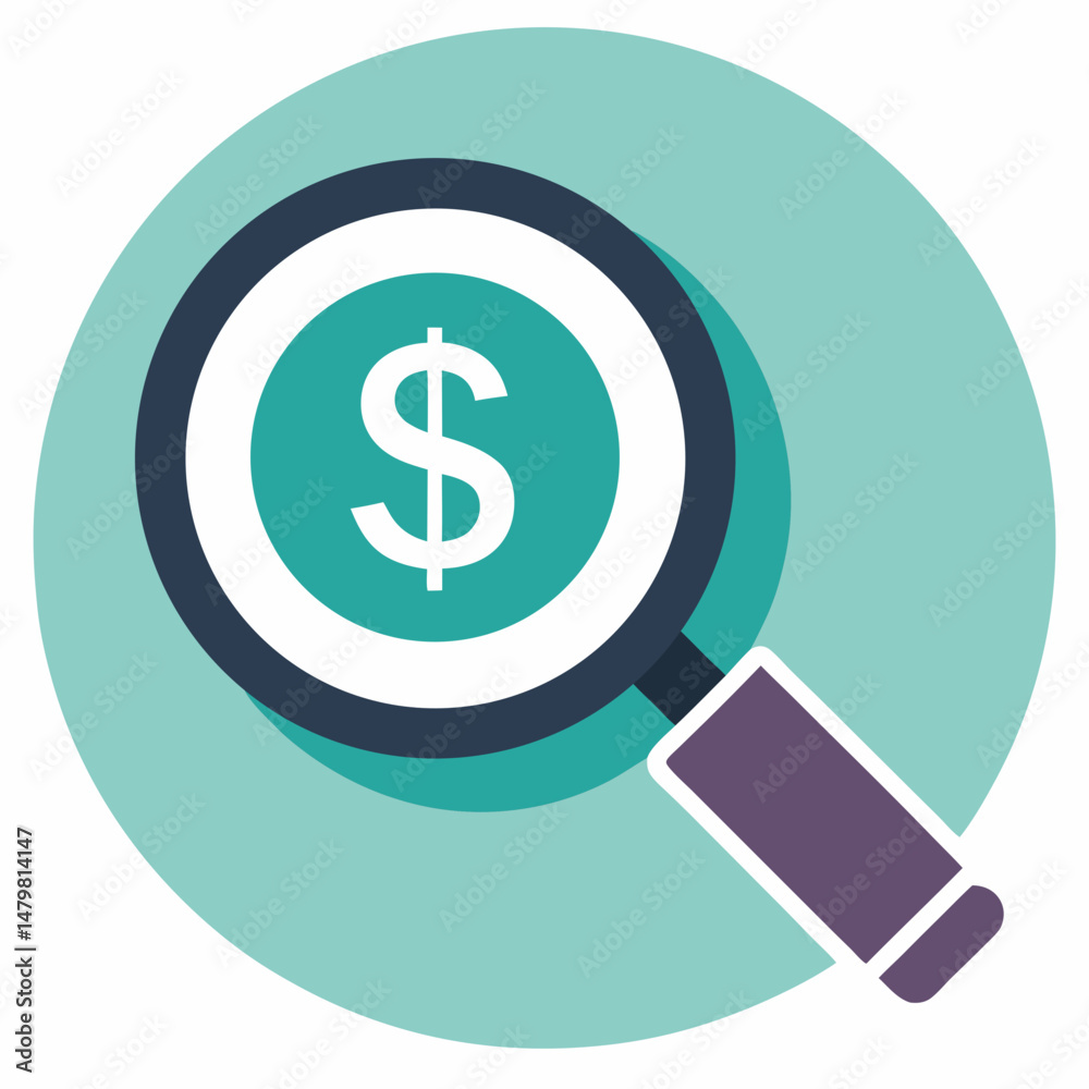 Fototapeta premium dollar sign icon