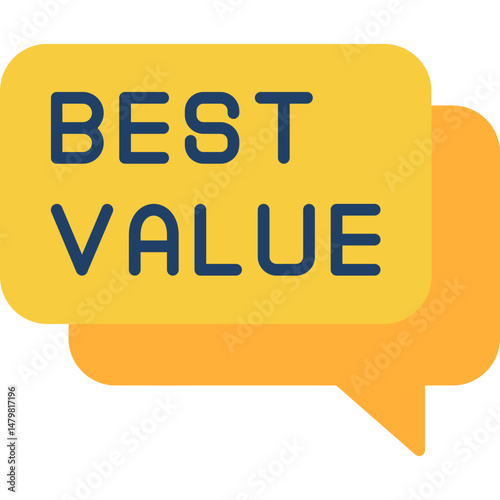 Best Value Icon Best Deal and Price Symbol