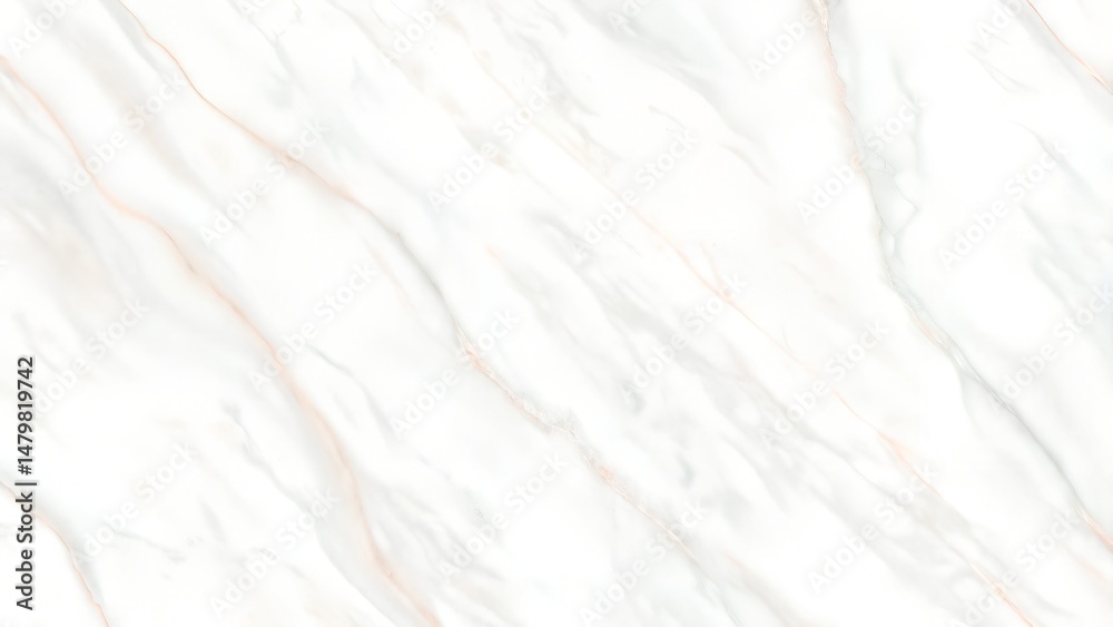 Obraz premium White Marble Texture with Subtle Veining for Background
