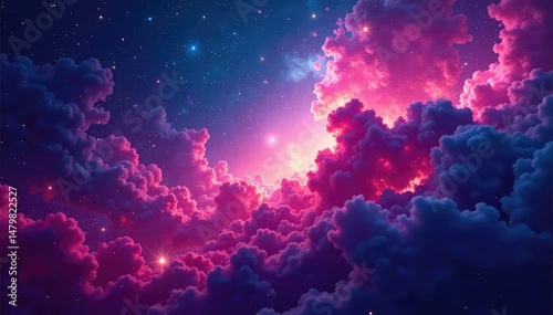 Abstract swirling nebula texture, ideal for website backgrounds, abstract, seamless, design