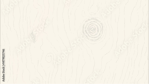 Wooden surface close-up with natural patterns. Wooden background. Vector wood grain texture.