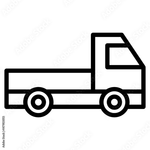Pickup icon vector illustration