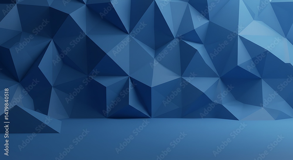 Obraz premium Cobalt Facets