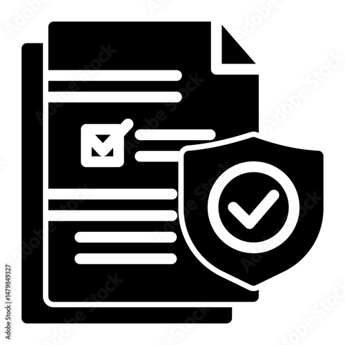 Prenuptial Agreement Icon # Notary Pack Themes # Solid Style