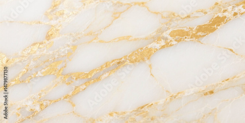 White marble gold texture background surface granite stone pattern vein abstract luxurious interior design