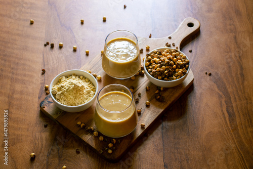 Sattu drink is a traditional, refreshing beverage made from roasted gram flour, often mixed with water, spices, and sometimes sweeteners, offering energy and digestive benefits.
