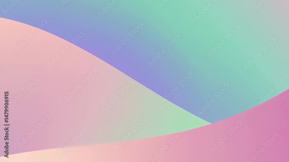 Pastel Gradient Background Animation Smooth flowing pastel colors create a calming animated background ideal for presentations websites or social media