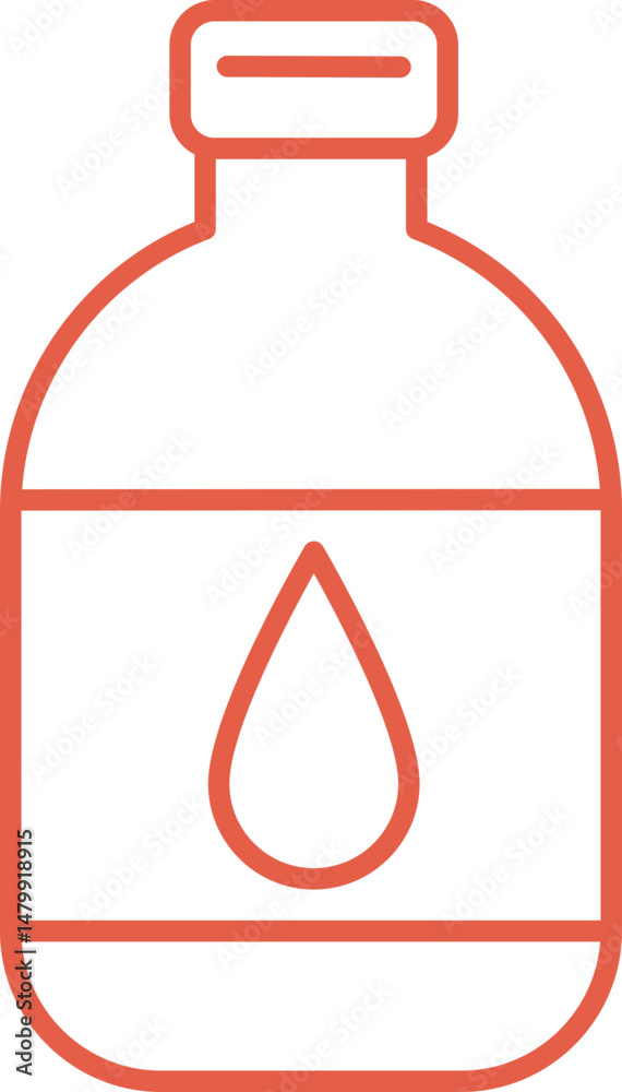 Minimal Red Line Skincare Icon Featuring Bottles Creams Tubes and Wellness Products for Beauty Apps Packaging Designs and Self Care Branding Projects Minimal Red Line Skincare Icon Featuring Bottles Creams Tubes and Wellness Products for Beauty Apps Packaging Designs and Self Care Branding Projects