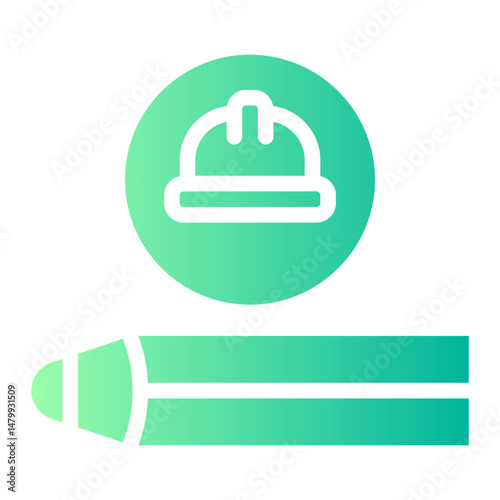 improvement gradient icon