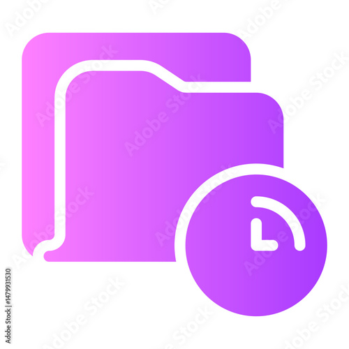 folder gradient icon