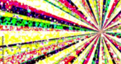 bright kaleidoscope pattern, abstract geometric design	
