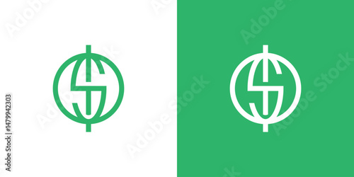 Free Download Letter S for Dollar or Money Logo Design - GFXLoad