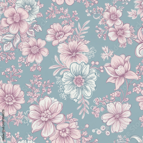 seamless floral pattern