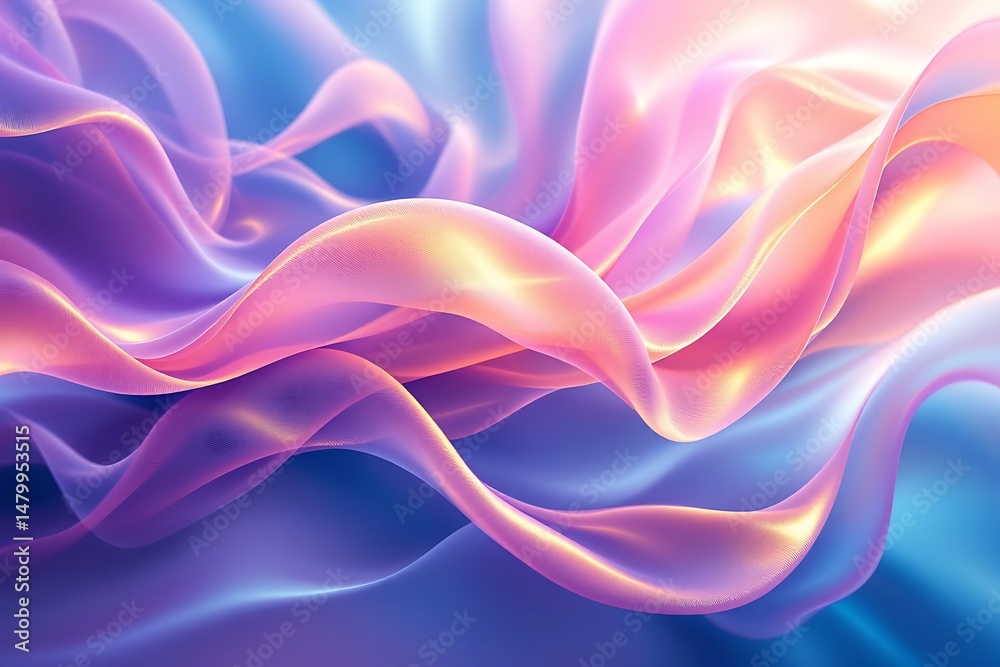 custom made wallpaper toronto digitalDynamic abstract colorful fractal art wallpaper design with light smoke waves and flowing blue lines