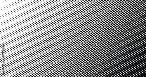 Halftone pattern background, vector halftone dots texture backdrop.