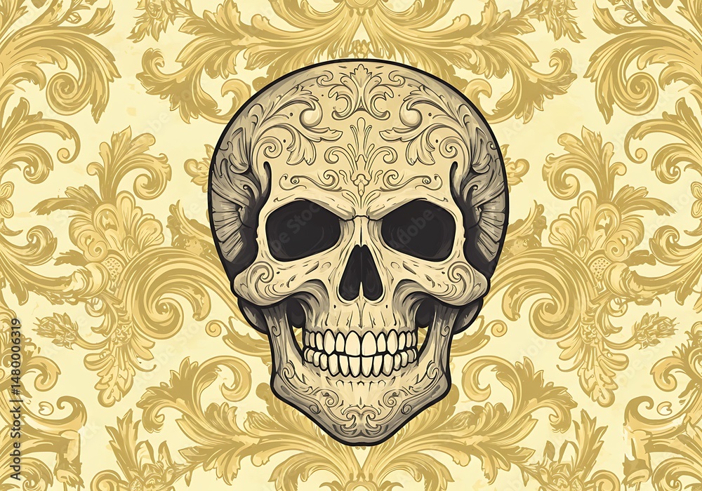 Fototapeta premium Ornate Mortality