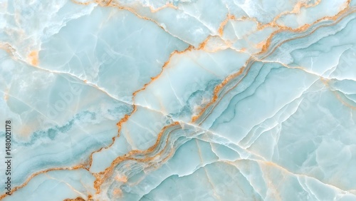 Elegant blue onyx stone texture with natural veins and golden mineral inclusions