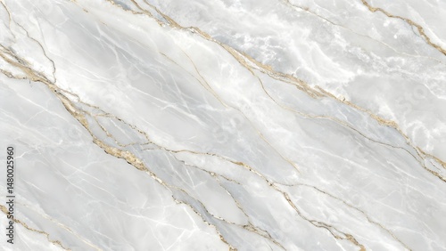 Elegant white and gold marble texture seamless pattern for luxury design projects