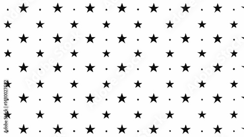 White background with stars