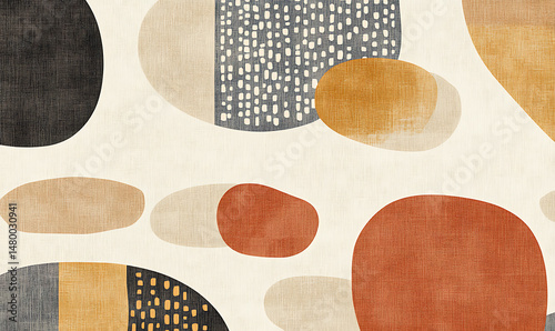 Wallpaper Mural Seamless floral tile patterns combining cultural, modern Torontodigital.ca