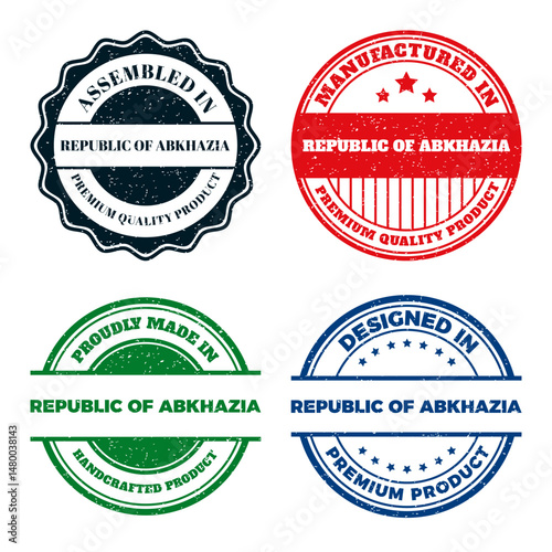 Premium Quality Products from Abkhazia. Collection of Design Labels