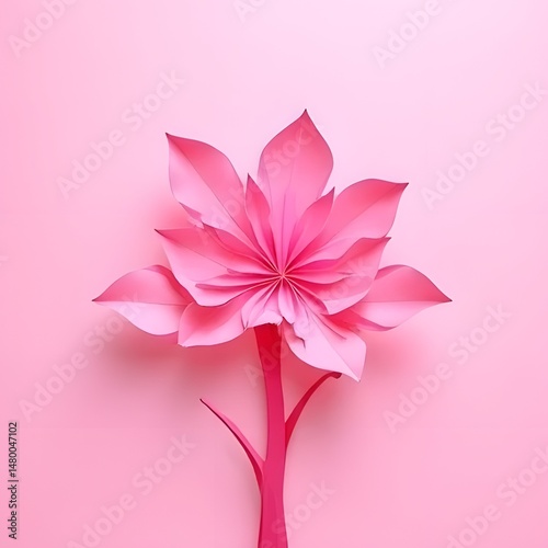 floral 3D Art style