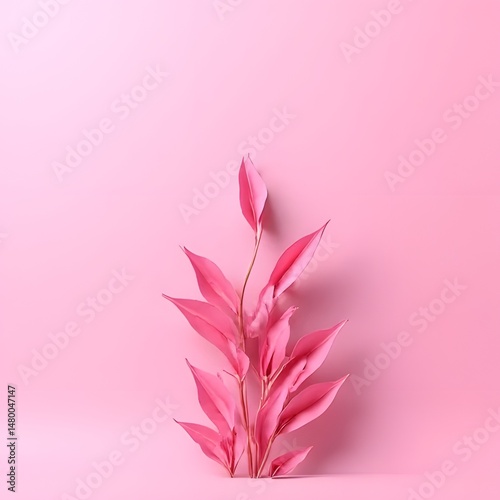 floral 3D Art style