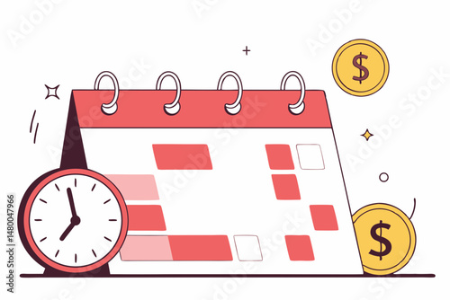 calendar with a date