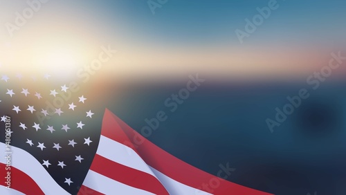 Happy 4th of July Background