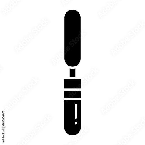 Spatula glyph icon