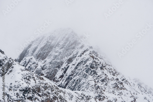 fog and snow in the moutains © germano