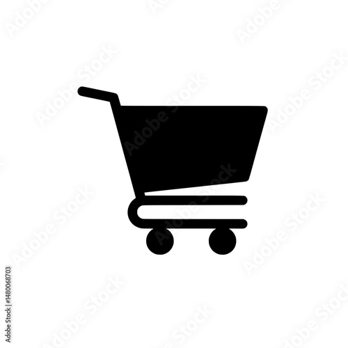 Shopping Cart Icon. Shopping Cart Icon Vector – E-commerce, Retail, Online Store Symbol