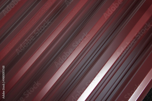 Dark Red Aluminium Zinc Metal for roof tile production	