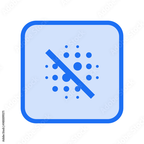 Blur Off Outlined Icon