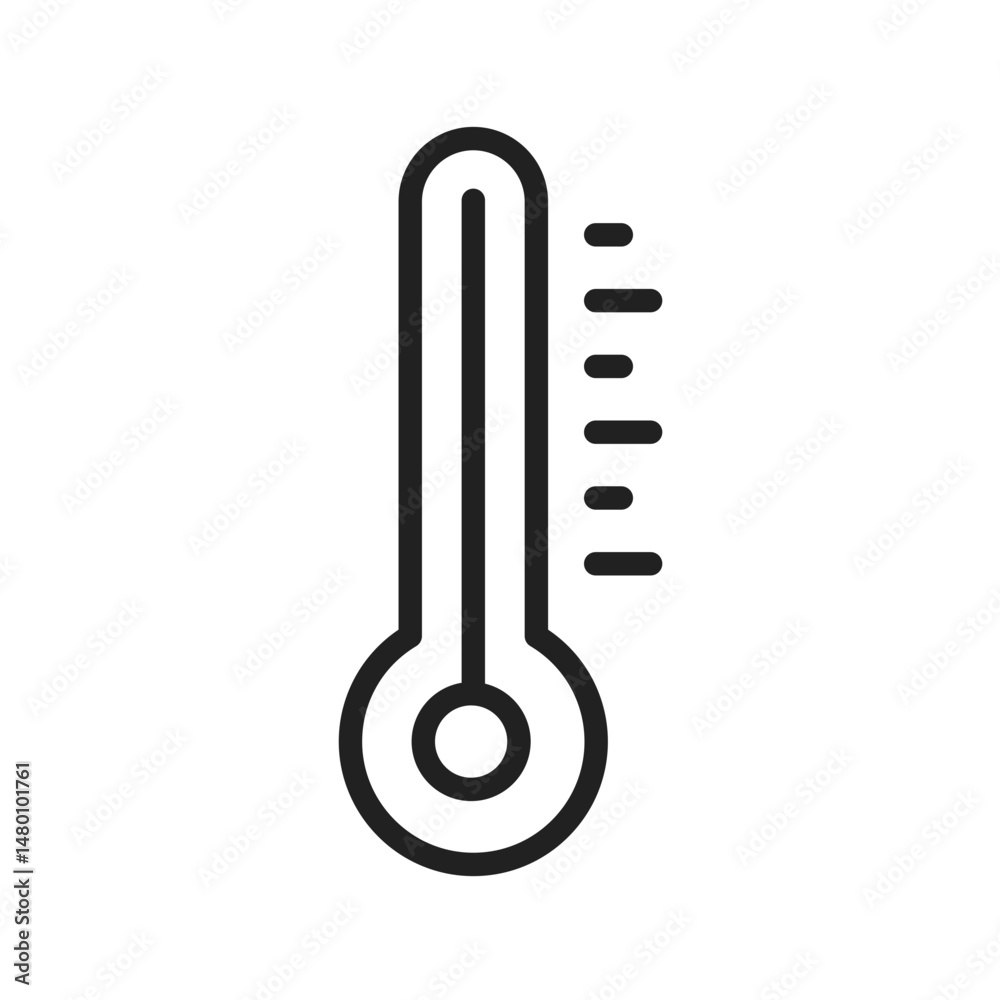 thermometer vector icon thermometer vector icon