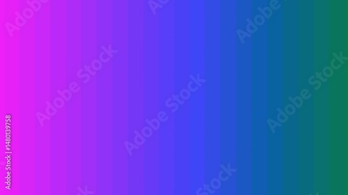 Multicolor simple abstract stripes background, geometric animation