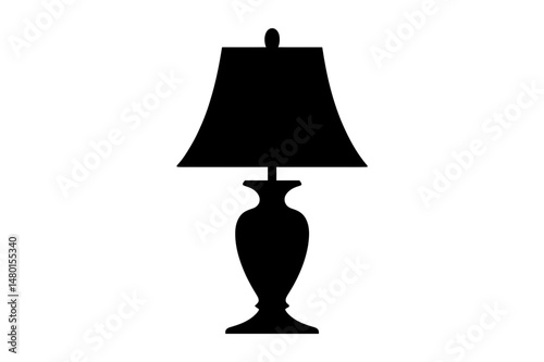 Elegant table lamp silhouette home decor lighting