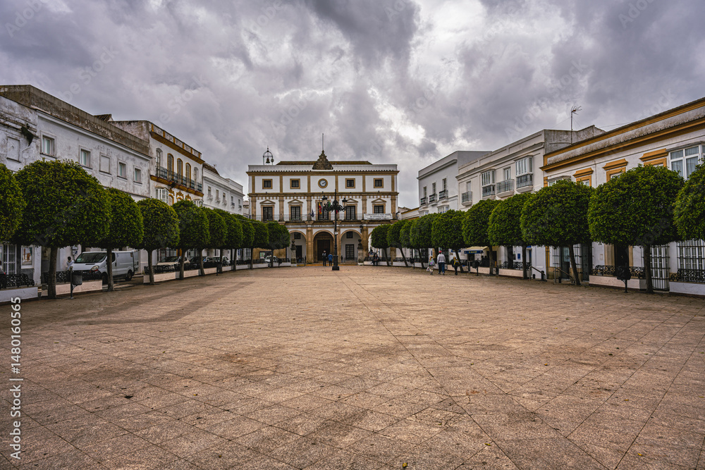 Fototapeta premium Town Hall in Cadiz