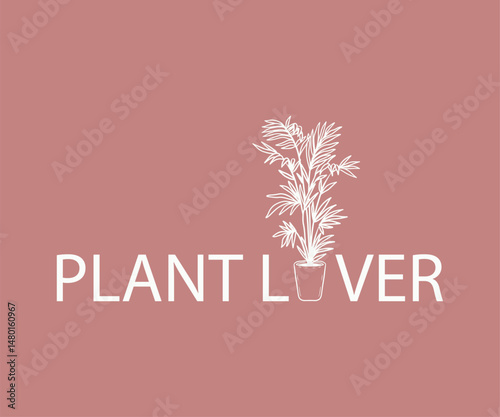 Plant lover new edition, High quality gardening T shirt graphic with hand drawn plants and a humorous slogan, great for print on demand and garden merchandise