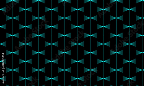 Line radiation shape seamless pattern design | Traditional creative line stripes luxury pattern for packaging, texture, fabric, decoration, business, cover and card design with cyan color