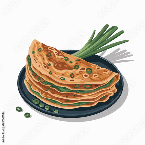 Scallion Pancakes – Crispy Chinese Flatbread