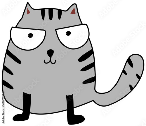 Quirky Cat Vector Collection - 9 Unique Characters for Digital Projects