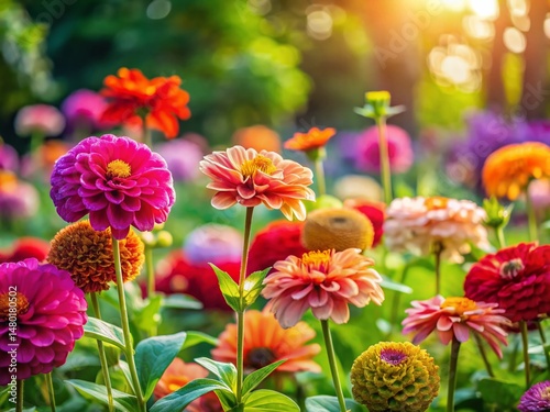 Sustainable Gardening Blog Floral Background - Colorful Flower Design