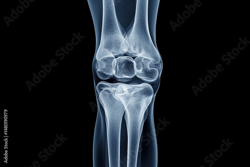 Human Knee Xray Anatomy Medical Image,