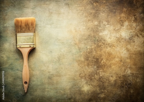 Vintage Abstract Paintbrush Stroke Texture Background for Website Banner