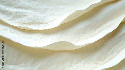 Wallpaper Mural Elegant White Paper Texture Abstract Background Torontodigital.ca