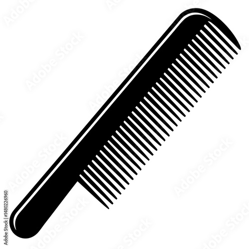 comb isolated on white