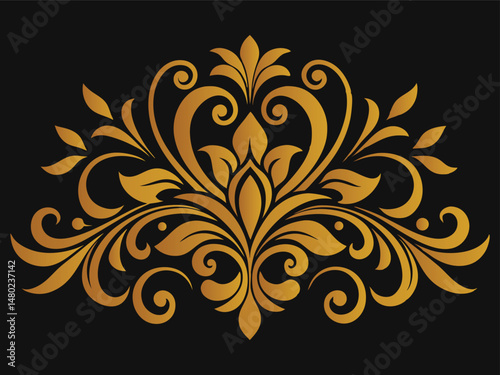 abstract floral ornament