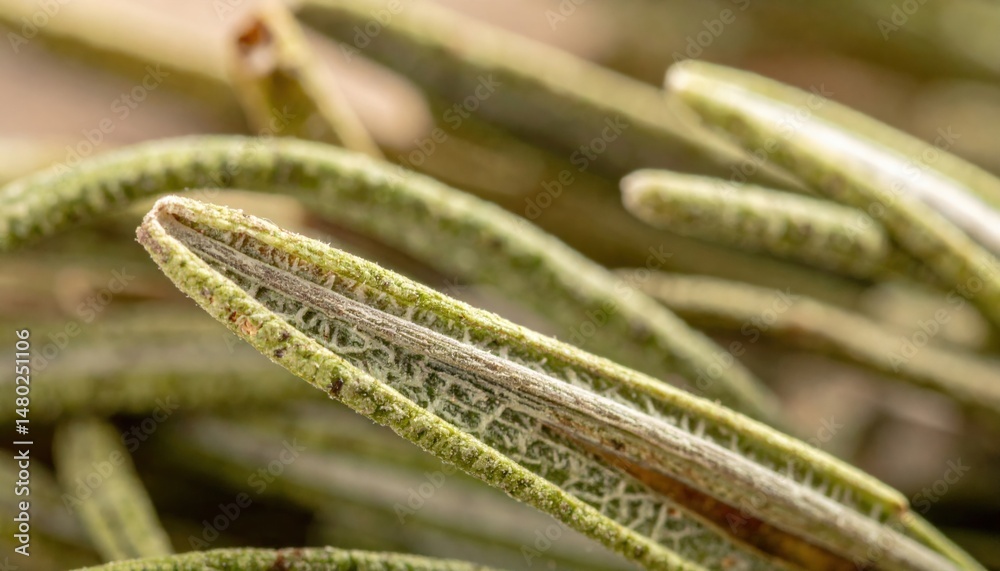 Naklejka premium Harvesting green pods of nature's bounty botanical garden macro photography natural environment close-up organic growth