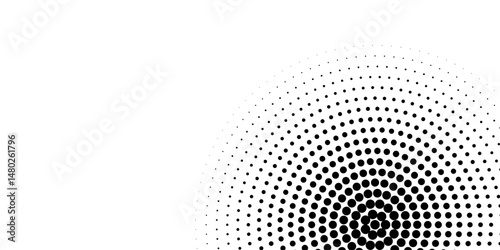 Set of halftone dots gradient pattern texture isolated on white background. Straight dotted spots using halftone circle dot raster texture. Vector blot half tone collection.